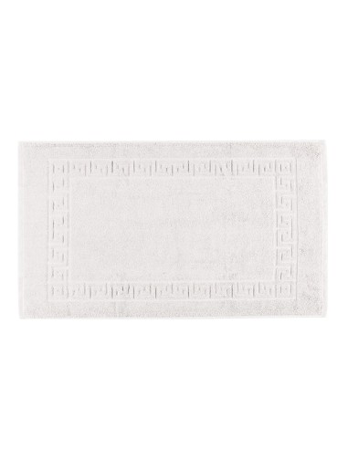 ACCESSORI: vendita online TAPPETO BAGNO BIANCO CM.50X80 IN COTONE MORBIDO in offerta