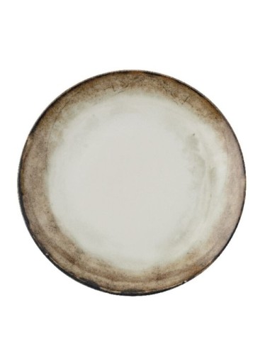 PIATTI: vendita online PIATTO FONDO CM.21 SHADE TIERRA STONEWARE BEIGE IN GRES in offerta