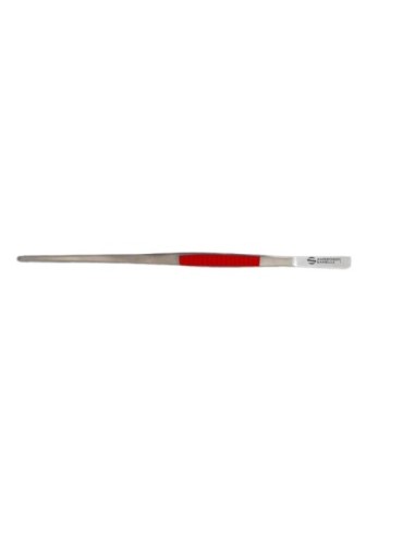 PINZA CHEF CM.30 ACCIAIO INOX CON INSERTO ROSSO