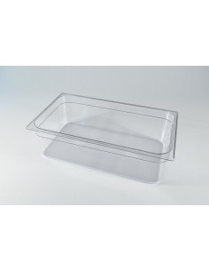 BACINELLE-COPERCHI-GRIGLIE POLICARB: vendita online BACINELLA GASTRONORM MORI 2A GN 1/1 ALTEZZA 150 MM IN POLICARBONATO in of...