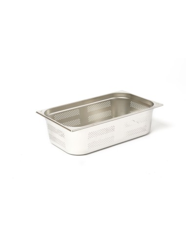 GASTRONORM BACINELLA 1/1 FORATA H.150 MM. 325X530 INOX