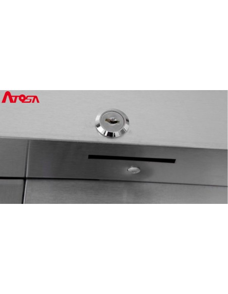 FRIGORIFERI 2 ANTE POSITIVO: vendita online ARMADIO FRIGO GREEN LINE TN ATOSA MBF8117-GR 1240 LITRI -2/+8°C INOX in offerta