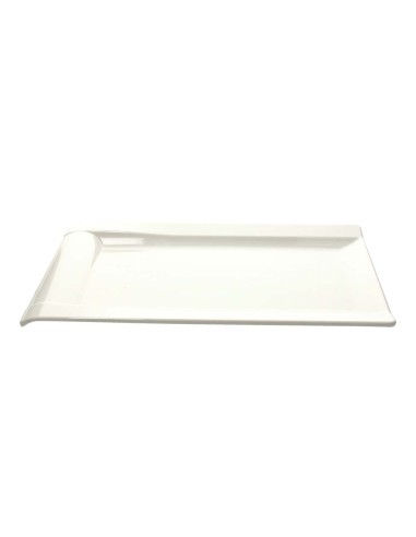 VASSOI-TAGLIERI: vendita online PIATTO RETTANGOLARE CM43X27 SHOW PLATE BIANCO TOGNANA in offerta