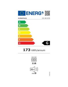 CANTINETTE VINO: vendita online CANTINA VINO 2 TEMPERATURE +2 C/+12 C / +12 C/+20 C VENTILATO LT.421 CW 180 G2TB in offerta 2