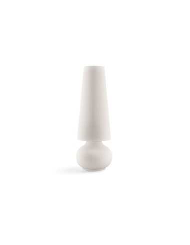 LAMPADE-LAMPADARI-SERIE LUMINOSE: vendita online FADE M LAMPADA BIANCO INDOOR/OUTDOOR CM.CM.49X49X139H in offerta