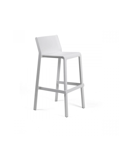 SGABELLI: vendita online TRILL STOOL SGABELLO BIANCO H.76CM in offerta