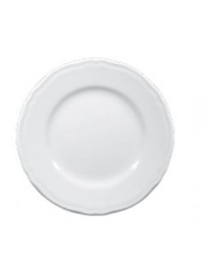 PIATTI: vendita online PIATTO FRUTTA 21 CM BIANCO PRAGA PORCELLANA SATURNIA in offerta