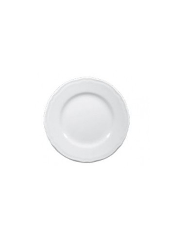 PIATTI: vendita online PIATTO FRUTTA 21 CM BIANCO PRAGA PORCELLANA SATURNIA in offerta