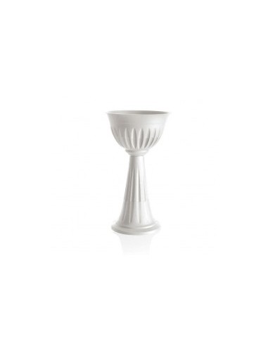 VASO A COLONNA ALBA BIANCO