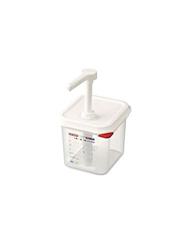 DISPENSER PER SALSE GASTRONORM 1/6 IN POLIPROPILENE 01367 ARAVEN