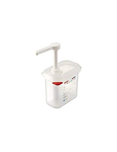 DISPENSER PER SALSE GASTRONORM 1/9 TRASPARENTE ARAVEN