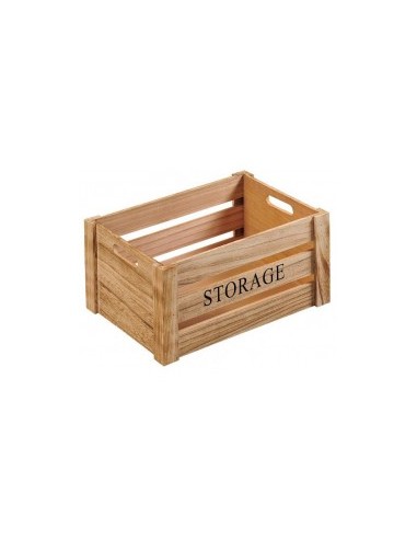 CASSETTA LEGNO NATURE STORAGE 30X20X16 CM KAUFGUT