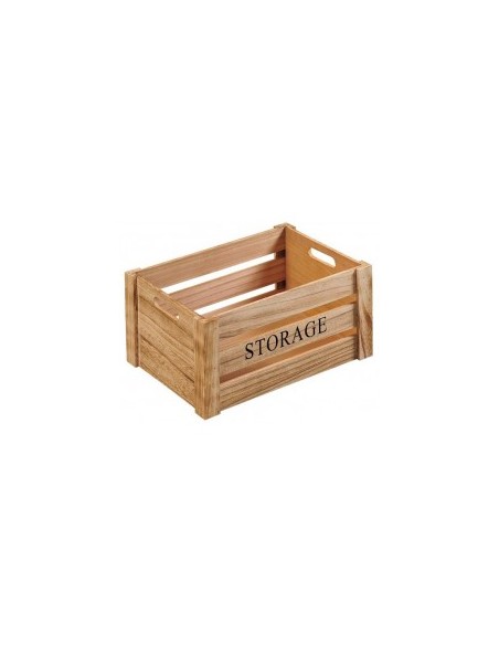 CASSETTA LEGNO NATURE STORAGE 30X20X16 CM KAUFGUT