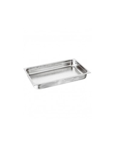 BACINELLA GASTRONORM ACCIAIO 1/1 H.100mm INOX PINTI INOX