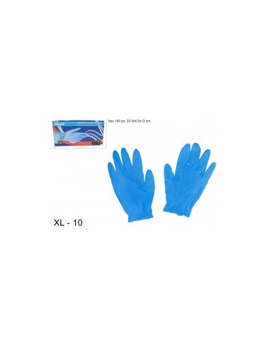 CONF 100 GUANTI 77035 NITRILE TG XL