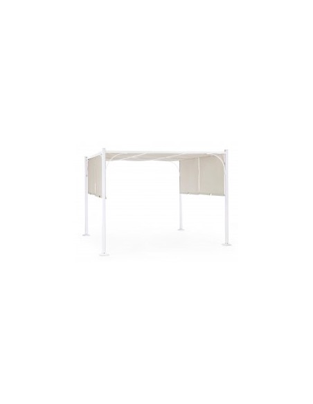 GAZEBO SLIDE 3 X 3 BIANCO/TORTORA 0795436