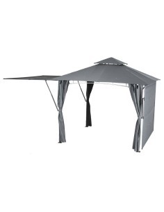 OMBRELLONI: vendita online GAZEBO AMALYA 3X3 ARDESIA in offerta 2