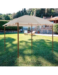 OMBRELLONI: vendita online GAZEBO 3X3mt SAWARA ECRU' in offerta 2