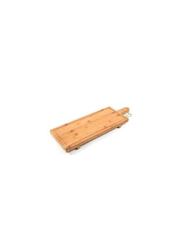 TAGLIERE 44799 CON SALVAGOCCIA 66X22X5CM BAMBOO