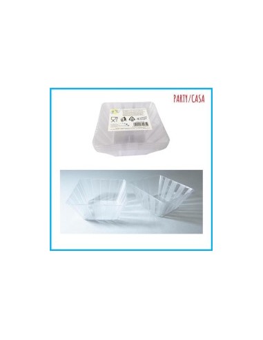 CONF 4 CIOTOLE 70285 9,5X9,5X4,4CM FINGER FOOD