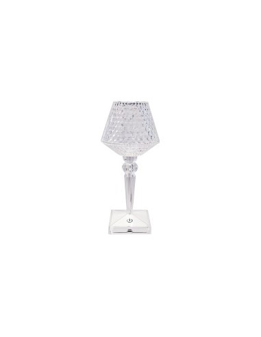 LAMPADA TAVOLO DIAMANTE D12 H25 CM