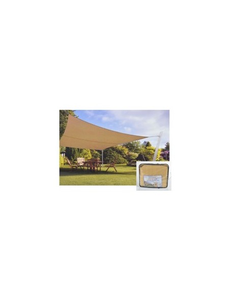 TENDA A VELA QUADRATA 5 X 5 MT