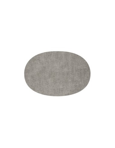 TOVAGLIETTA OVALE DOUBLE FACE GREY