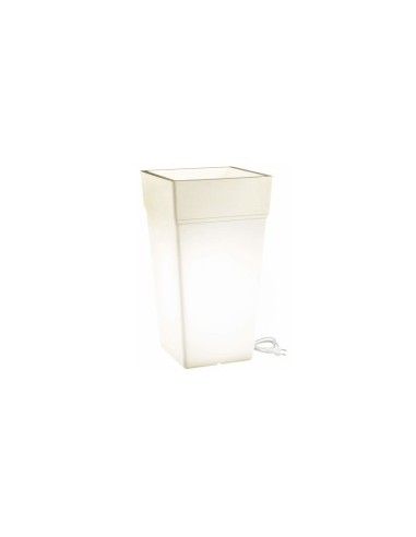 STALK ELEMENTS FIORIERA 80CM BIANCO CON LUCE LED