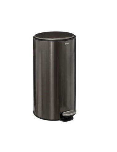 PATTUMIERA PEDALE 164753G INOX 30LT NERO