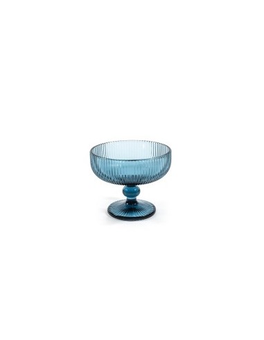 COPPA 08363 RIGHE AZZURRO 290ML 12X10CM