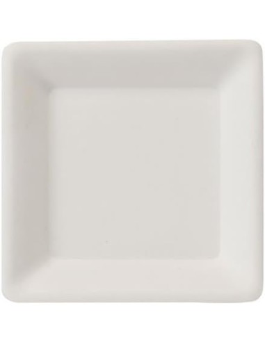 PIATTI: vendita online PIATTO BIO QUADRATO CONFEZIONE 50 PEZZI CM 16X16 in offerta