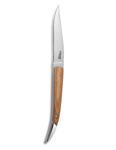 COLTELLI BISTECCA: vendita online COLTELLO DA BISTECCA NICOLAS HQ COMAS INOX 18% MANICO IN LEGNO in offerta