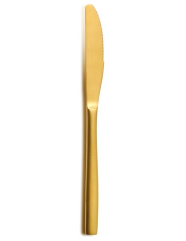 COLTELLI TAVOLA: vendita online CONFEZIONE 12 COLTELLO TAVOLA GOLD BARCELLONA COLORS MM.3 18 in offerta