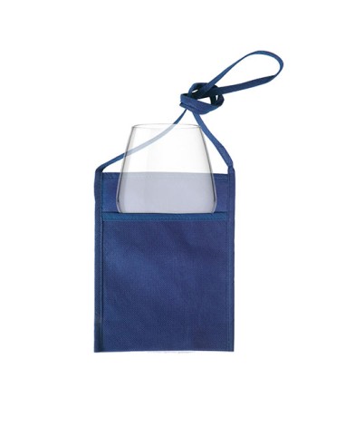 ACCESSORI: vendita online PORTABICCHIERE TASCA CF.50 BLU MODELLO BOLGHERI TNT CM.16HX20 in offerta