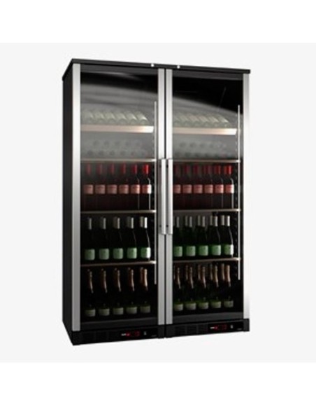 CANTINETTE VINO: vendita online CANTINETTA FAGOR 2 PORTE, 144 BOTTIGLIE, 800 LITRI, LARGHEZZA 430 MM CWC-600 R-600A in offerta