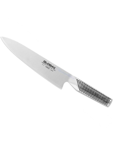 COLTELLERIA: vendita online COLTELLO DA CUOCO GLOBAL G-02 ACCIAIO CROMOVA 20 CM in offerta