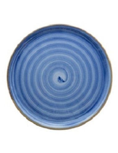 PIATTI PIZZA: vendita online PIATTO PIZZA CM33 CIRCUS SPIRALE BLU SATURNIA in offerta