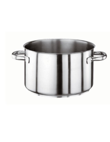 SERIE 1000 CASSERUOLA ALTA CM.50 H.30 LT.58 ACCIAIO INOX 2 MANIGLIE