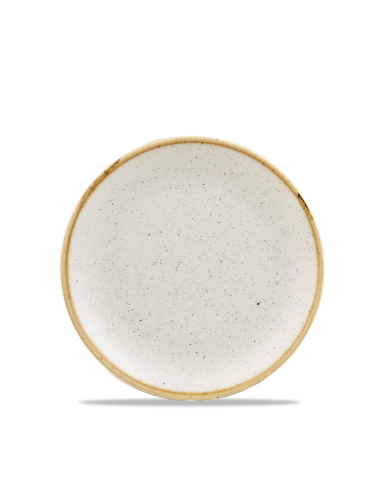 PIATTI: vendita online PIATTO PIANO TONDO BIANCO CHURCHILL STONECAST WHITE PORCELLANA 17 CM in offerta