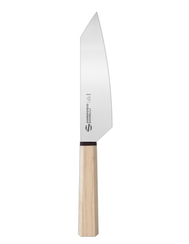 COLTELLERIA: vendita online COLTELLO GIAPPONESE SANTOKU HEXAGON SANELLI ACCIAIO 18 CM in offerta