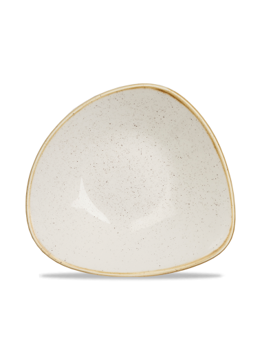 PIATTI: vendita online CIOTOLA TRIANGOLARE BIANCA CHURCHILL STONECAST WHITE PORCELLANA 24 CM in offerta