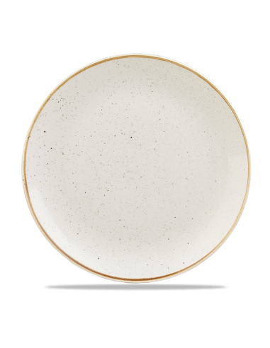 PIATTI: vendita online PIATTO PIANO TONDO BIANCO CHURCHILL STONECAST WHITE PORCELLANA 29 CM in offerta