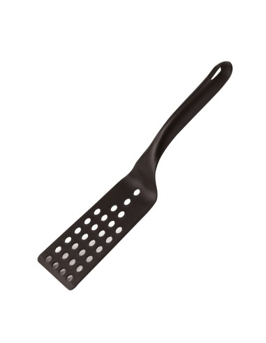 MESTOLAME: vendita online SPATOLA FORATA FLESSIBILE PADERNO 30 CM IN PA+ NERA in offerta