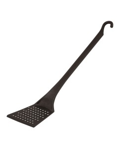 MESTOLAME: vendita online SPATOLA FORATA PADERNO 12 CM IN PA+ NERA in offerta