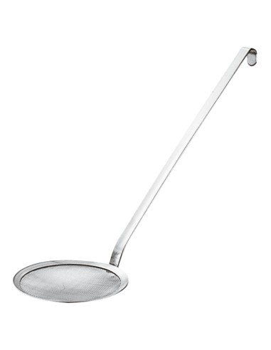 MESTOLAME: vendita online SCHIUMAROLA A RETE PASSABRODO CM.40 Ø.16 PADERNO ACCIAIO INOX in offerta