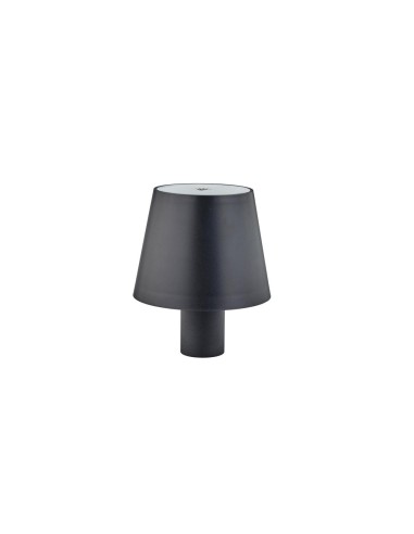 LAMPADE DA TAVOLO: vendita online TOUCH METAL LAMPADA PARALUME NERO CM.11X11X13H in offerta