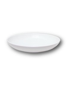 PIATTI: vendita online PIATTO FONDO BIANCO 22 CM SIVIGLIA PORCELLANA SATURNIA in offerta 2