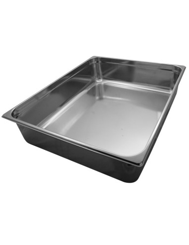 BACINELLE-CONTENIT.COPERCHI-ACCIAIO: vendita online BACINELLA GASTRONORM PADERNO GN 2/1 ALTEZZA 200 MM ACCIAIO INOX in offerta