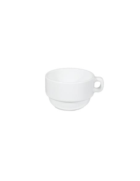 TAZZE E PIATTINI CAFFE-LATTE-THE': vendita online TAZZA LATTE 25CL BIANCA ROMA PORCELLANA SATURNIA in offerta