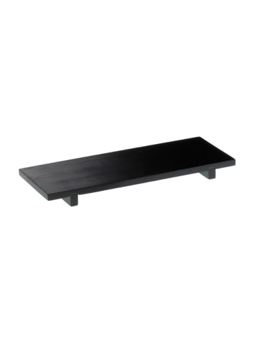 VASSOI-TAGLIERI: vendita online VASSOIO SUSHI NERO LEONE LEGNO DI BAMBOO 30 X 11 X ALTEZZA 2,5 CM in offerta